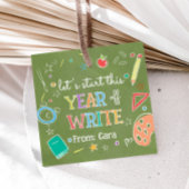 Welkom Terug Schooljaar Terug naar School Favoriet Bedankjes Labels