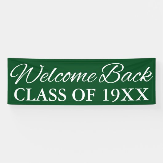 Welkom terug spandoek (Horizontaal)