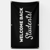 Welkom terug Studenten  Outdoor Banner (Verticaal)