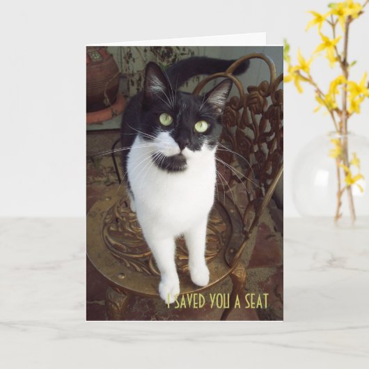 WELKOM TERUG THUIS KAART (Gele Bloem)