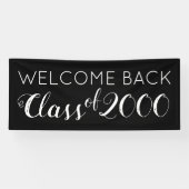 Welkom terug | Uw klasse Spandoek (Horizontaal)