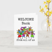 Welkom terug, van ons allemaal, Kaart (Gele Bloem)