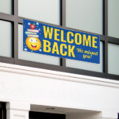 Welkom terug we hebben je schoolbanner gemist spandoek (Buitenkant Gebouw)