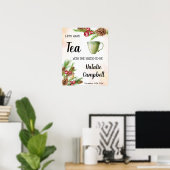 Welkom Thee Bruiloft Uitnodiging Kerst Ontwerp Poster (Thuiskantoor)