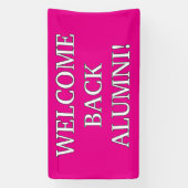 Welkom Thuis Alumni Spandoek (Verticaal)