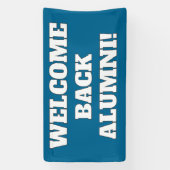 Welkom Thuis Alumni Spandoek (Verticaal)