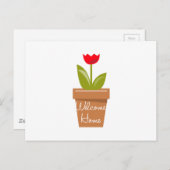 Welkom thuis briefkaart (Voorkant / Achterkant)