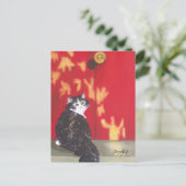 Welkom thuis briefkaart (Staand voorkant)