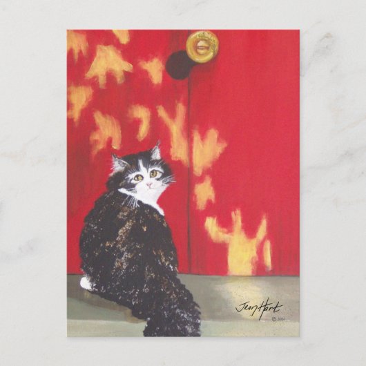 Welkom thuis briefkaart (Voorkant)