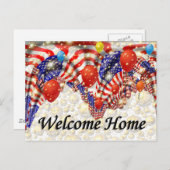 Welkom thuis briefkaart (Voorkant / Achterkant)