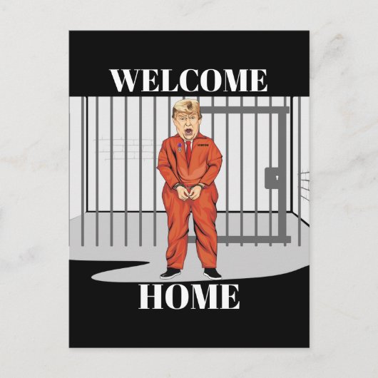 Welkom thuis Briefkaart (Voorkant)