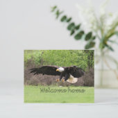 welkom thuis briefkaart (Staand voorkant)