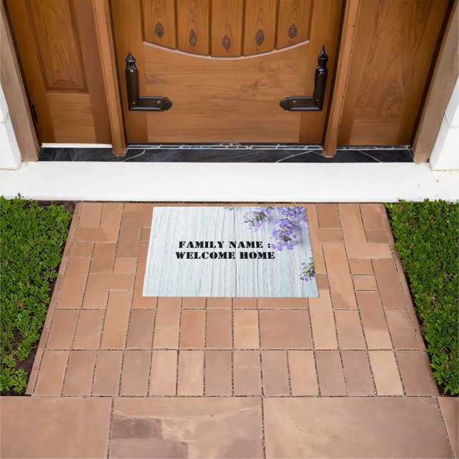 Welkom thuis buiten de deurmat van de voorkant (Buiten)