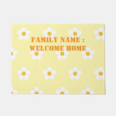 Welkom thuis buiten de deurmat van de voorkant (Voorkant)