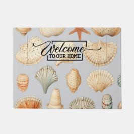 Welkom thuis buiten de deurmat van de voorkant