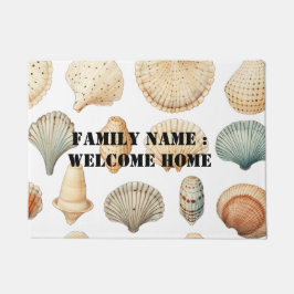 Welkom thuis buiten de deurmat van de voorkant