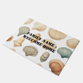 Welkom thuis buiten de deurmat van de voorkant (Schuin)