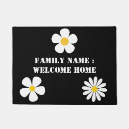 Welkom thuis buiten de deurmat van de voorkant