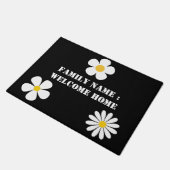 Welkom thuis buiten de deurmat van de voorkant (Schuin)