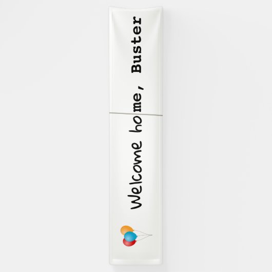 Welkom thuis, Buster Spandoek (Verticaal)