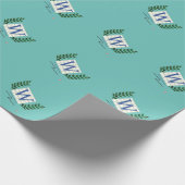 Welkom thuis cadeaupapier (Hoek)