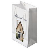 Welkom Thuis Cadeautas Makelaar Afsluitcadeau (Voorkant Gekanteld)