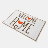 Welkom thuis deurmat (Schuin)