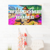 Welkom thuis, Duits Shepherd Dog Spandoek (Insitu)