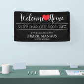 Welkom Thuis Elegante Missionaris Banner (Beurs)