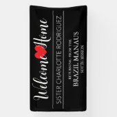 Welkom Thuis Elegante Missionaris Banner (Verticaal)