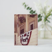 Welkom thuis en dank je - Patriottische voortuin Briefkaart (Staand voorkant)