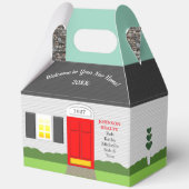Welkom thuis Gepersonaliseerde housewarming Bedankdoosjes (Voorkant)
