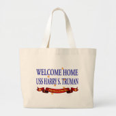 Welkom thuis, Harry S. Truman Grote Tote Bag (Voorkant)