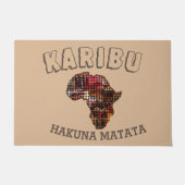 Welkom thuis in Afrika Hakuna Matata Deurmat (Voorkant)