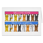 Welkom thuis in het ziekenhuis van Cartoon Cats (Voorkant Horizontaal)