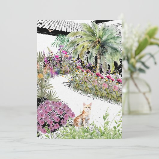 Welkom thuis kaart (Staand voorkant)