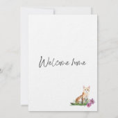 Welkom thuis kaart (Achterkant)