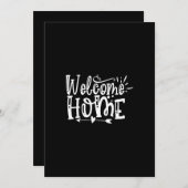 welkom thuis kaart (Voorkant / Achterkant)