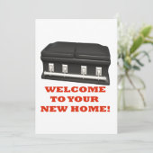 Welkom thuis kaart (Staand voorkant)