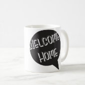 Welkom thuis koffiemok (Voorkant rechts)