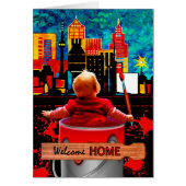 Welkom thuis, laten we de Kaart van het stadje ver (Voorkant)