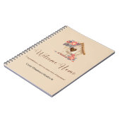 Welkom thuis makelaar gefeliciteerd notitieboek (Linkerzijde)