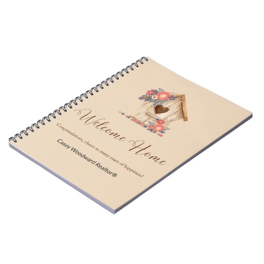 Welkom thuis makelaar Gefeliciteerd Notitieboek (Linkerzijde)