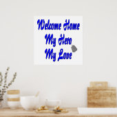 Welkom thuis mijn Hero my Love Poster (Keuken)
