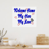 Welkom thuis mijn Hero my Love Poster (Keuken)
