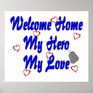 Welkom thuis mijn Hero my Love Poster