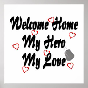 Welkom thuis mijn Hero my Love Poster