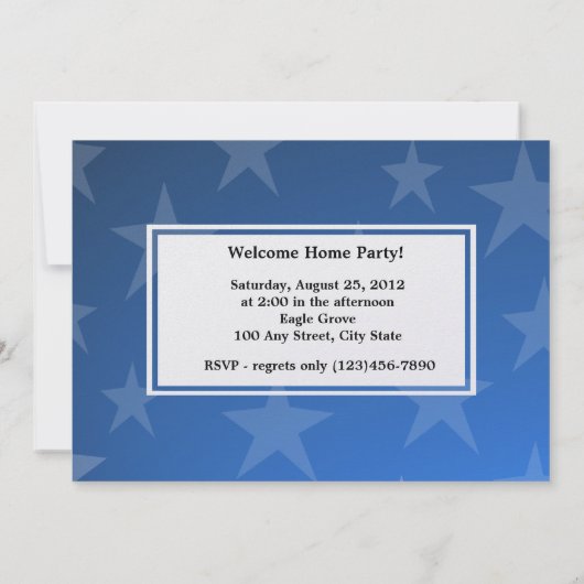 Welkom thuis / Militair Kaart (Achterkant)