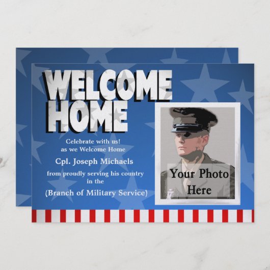 Welkom thuis / Militair Kaart (Voorkant / Achterkant)