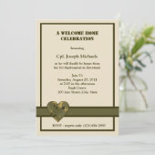 Welkom thuis / Militair Kaart (Staand voorkant)